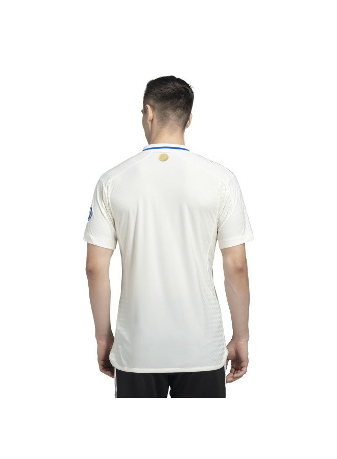 اديداس قمصان كريكيت رجالي بيضاء من إندكري تيستجيسيم مقاس - Image 3